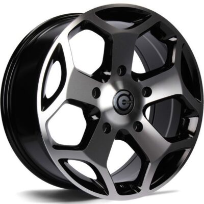 Carbonado Giant 18" 8J ET50 5x160 Black Front Polished