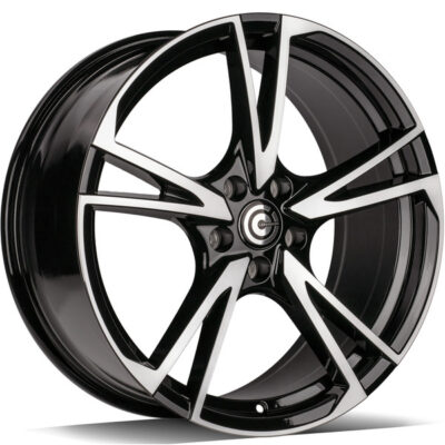Carbonado Advanced 19" 8,5J ET40 5x112 Black Front Polished