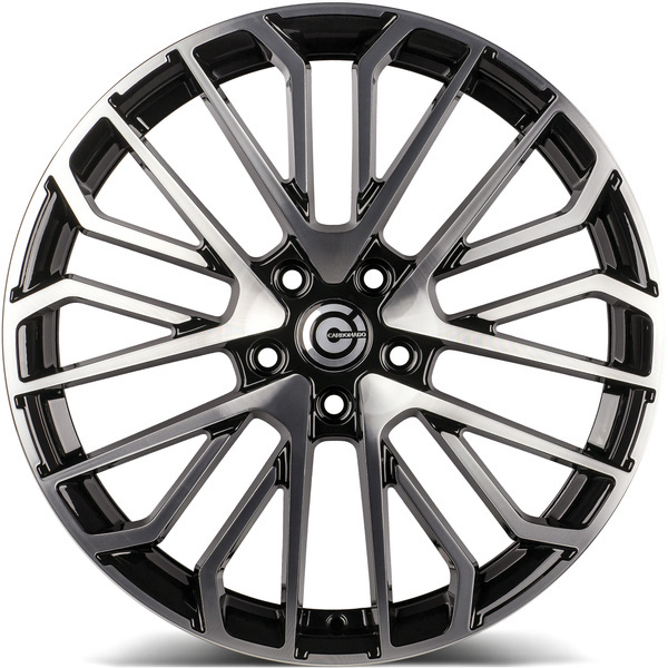 Carbonado Brilliant 19" 8J ET45 5x112 Black Front Polished - obrazek 3