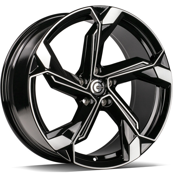Carbonado Superstar 20" 9J ET30 5x112 Black Front Polished - obrazek 2