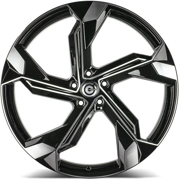 Carbonado Superstar 20" 9J ET30 5x112 Black Front Polished - obrazek 3