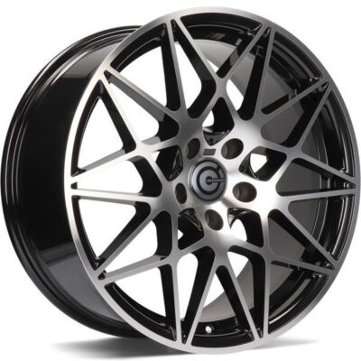 Carbonado Crazy 19" 8,5J ET35 5x120 Black Front Polished