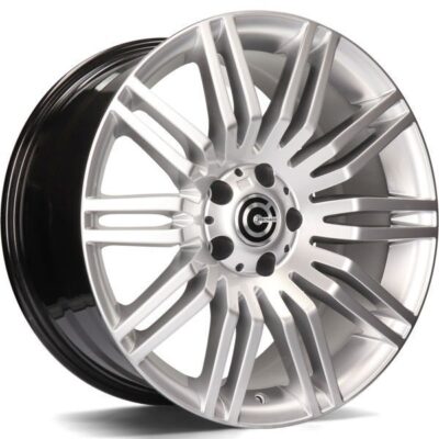 Carbonado Elegance 19" 9,5J ET20 5x120 Diamond Hyper Silver