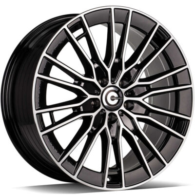 Carbonado Brawl 20" 8,5J ET35 5x112 Black Front Polished