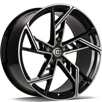 Carbonado Evil 21" 9,5J ET25 5x112 Black Front Polished