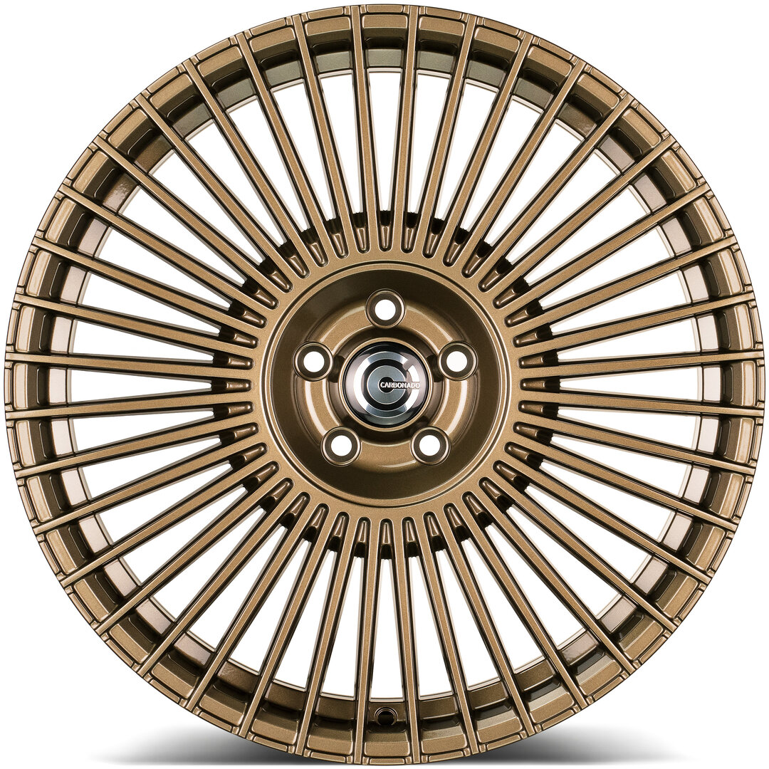 Carbonado Gift 20" 8,5J ET35 + 9,5J ET45 5x112 Satin Bronze - obrazek 3