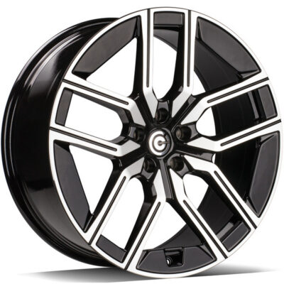 Carbonado Upgrade 20" 8,5J ET25 5x112 Black Front Polished