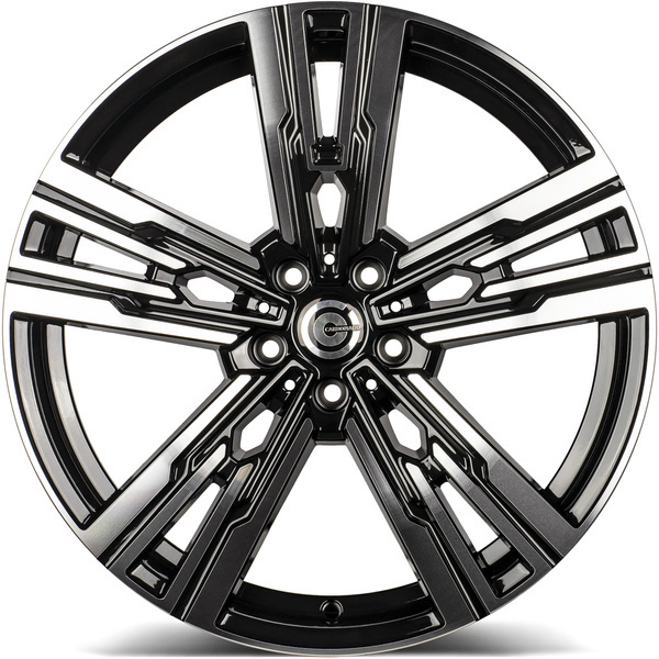 Carbonado Vampire 20" 8,5J ET25 5x112 Black Front Polished - obrazek 3