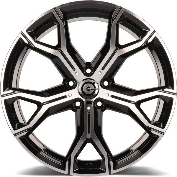 Carbonado Ring 20" 9J ET35 + 10,5J ET40 5x112 Black Front Polished - obrazek 3