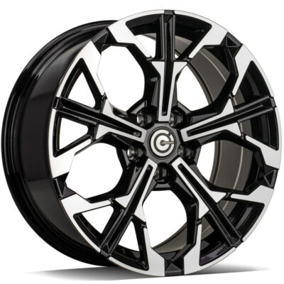 Carbonado Runner 18" 8J ET30 5x112 Black Front Polished