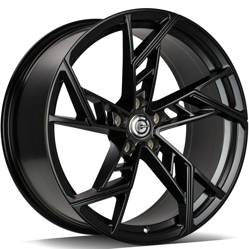 Carbonado Evil 21" 9,5J ET25 5x112 Deep Matt Black - obrazek 3