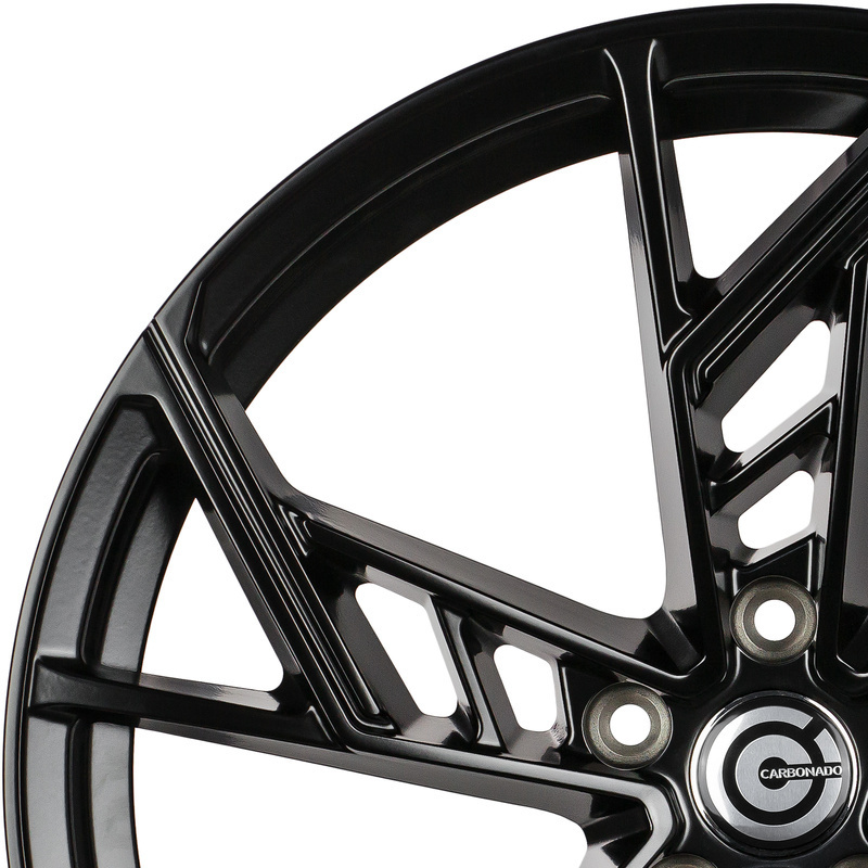 Carbonado Evil 21" 9,5J ET25 5x112 Deep Matt Black - obrazek 6