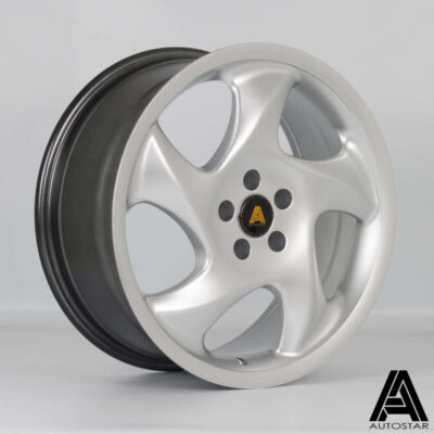 Autostar Twist 17" 7,5J ET35 4x100 Silver