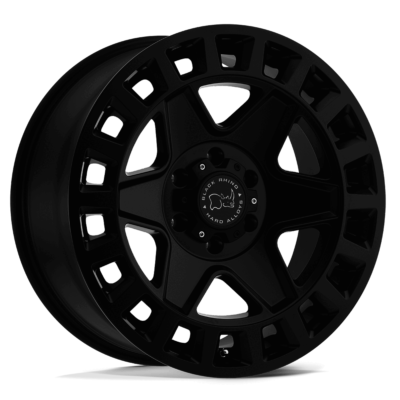 Black Rhino York 17" 8J ET52 6x130 Matte Black