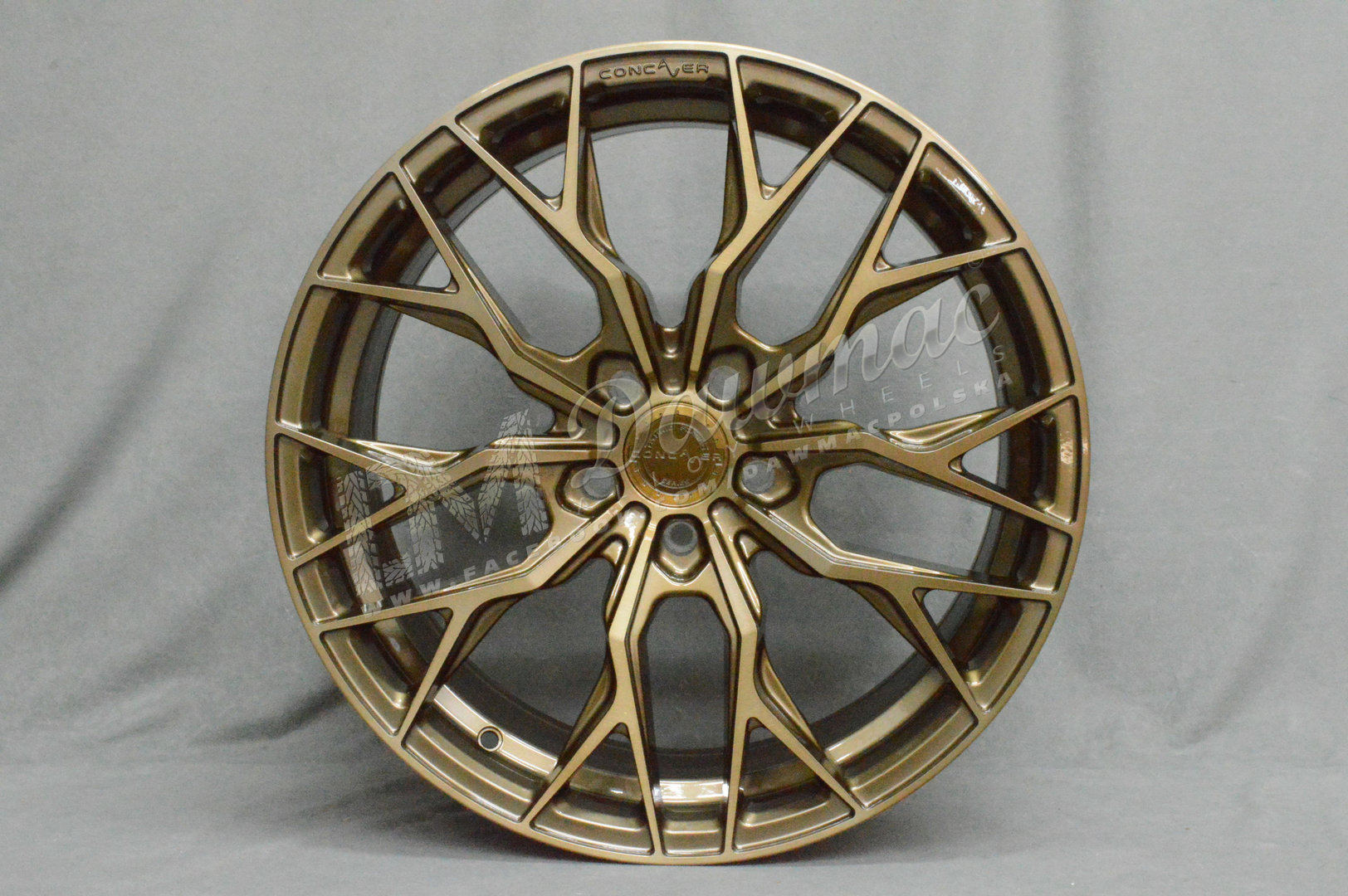 Concaver CVR1 20" 9J ET20-ET51 BLANK Brushed Bronze - obrazek 2