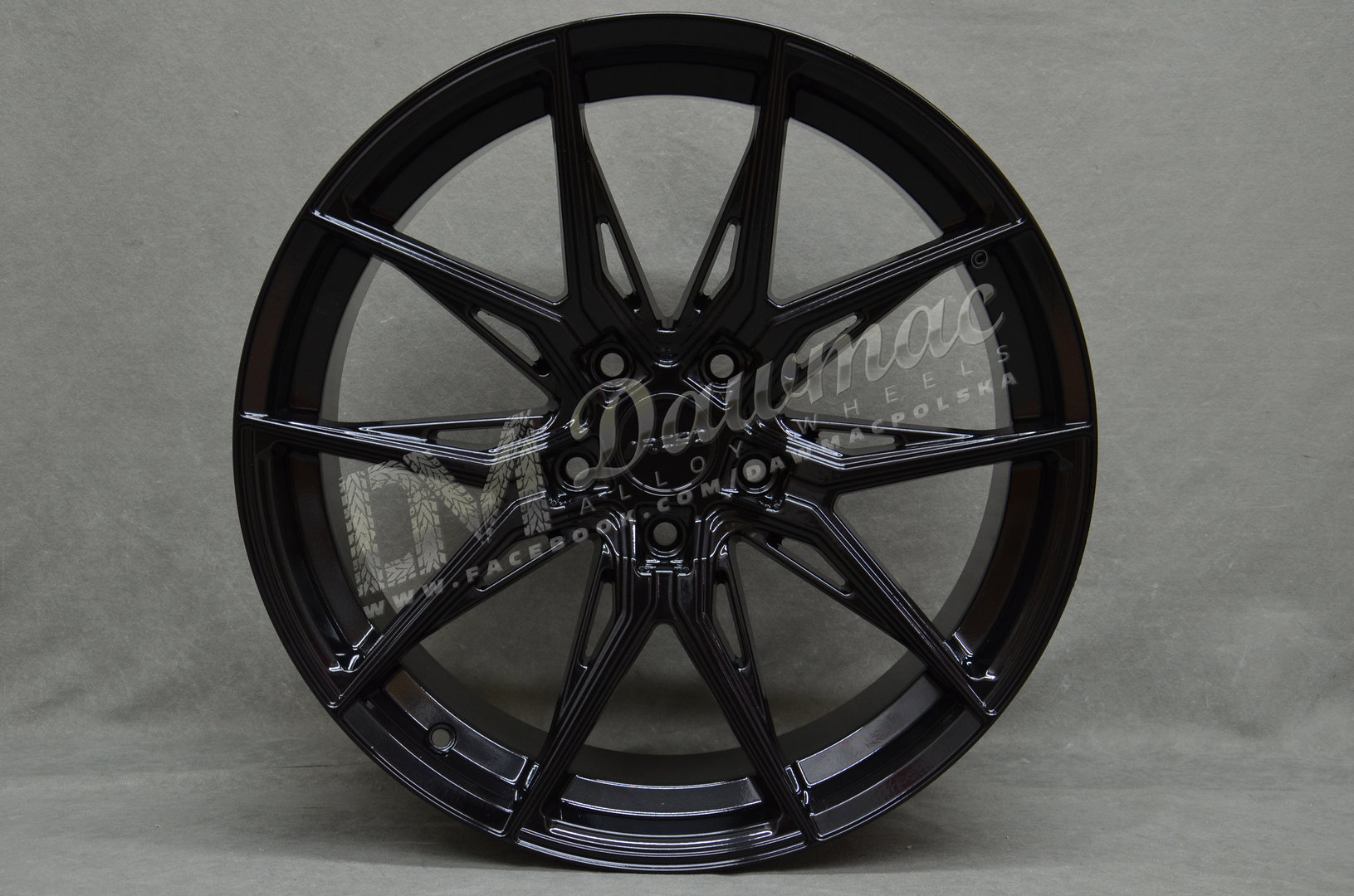 Arceo Marceille 19" 9,5J ET40 5x108 Glossy Black - obrazek 2
