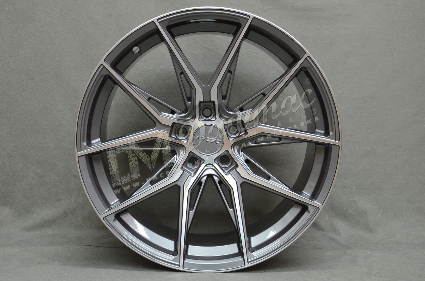 Arceo Marceille 19" 9,5J ET40 5x112 Titan Diamond - obrazek 2