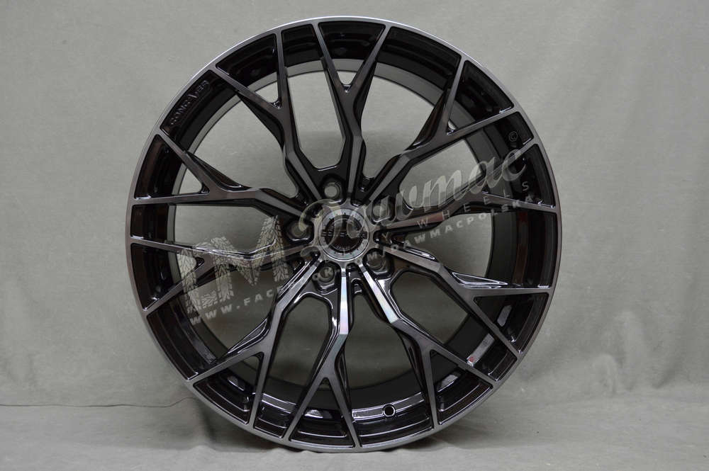 Concaver CVR1 21" 10,5J ET10-ET46 BLANK Double Tinted Black