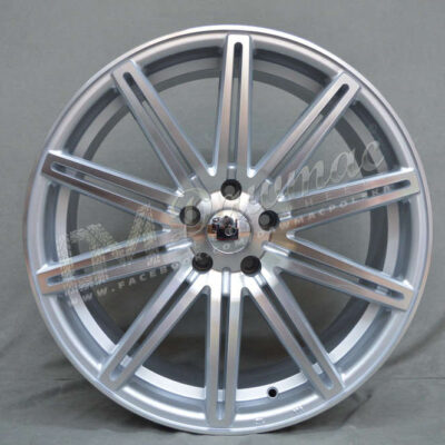 AXE EX15 20" 9J ET25 5x114,3 / 5x112 Silver Polished