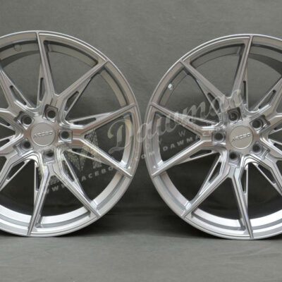 Arceo Marceille 19" 8,5J ET35 + 9,5J ET40 5x112 Silver Diamond