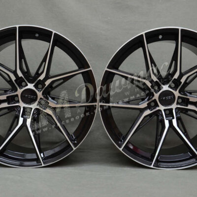 Arceo Marceille 19" 8,5J ET35 + 9,5J ET40 5x114,3 Black Diamond
