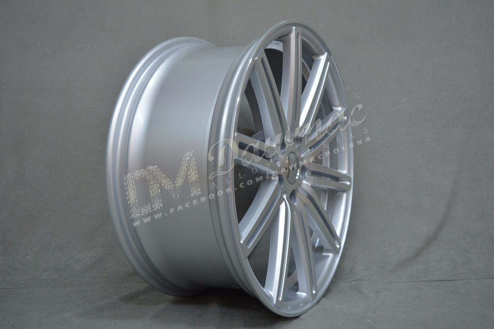 AXE EX15 20" 9J ET40 5x114,3 / 5x112 Silver Polished - obrazek 3