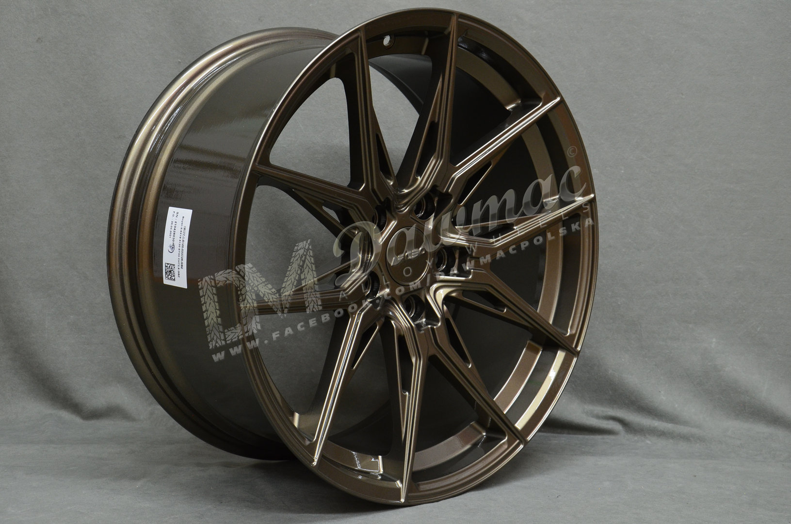 Arceo Marceille 19" 8,5J ET35 5x108 Glossy Bronze - obrazek 3