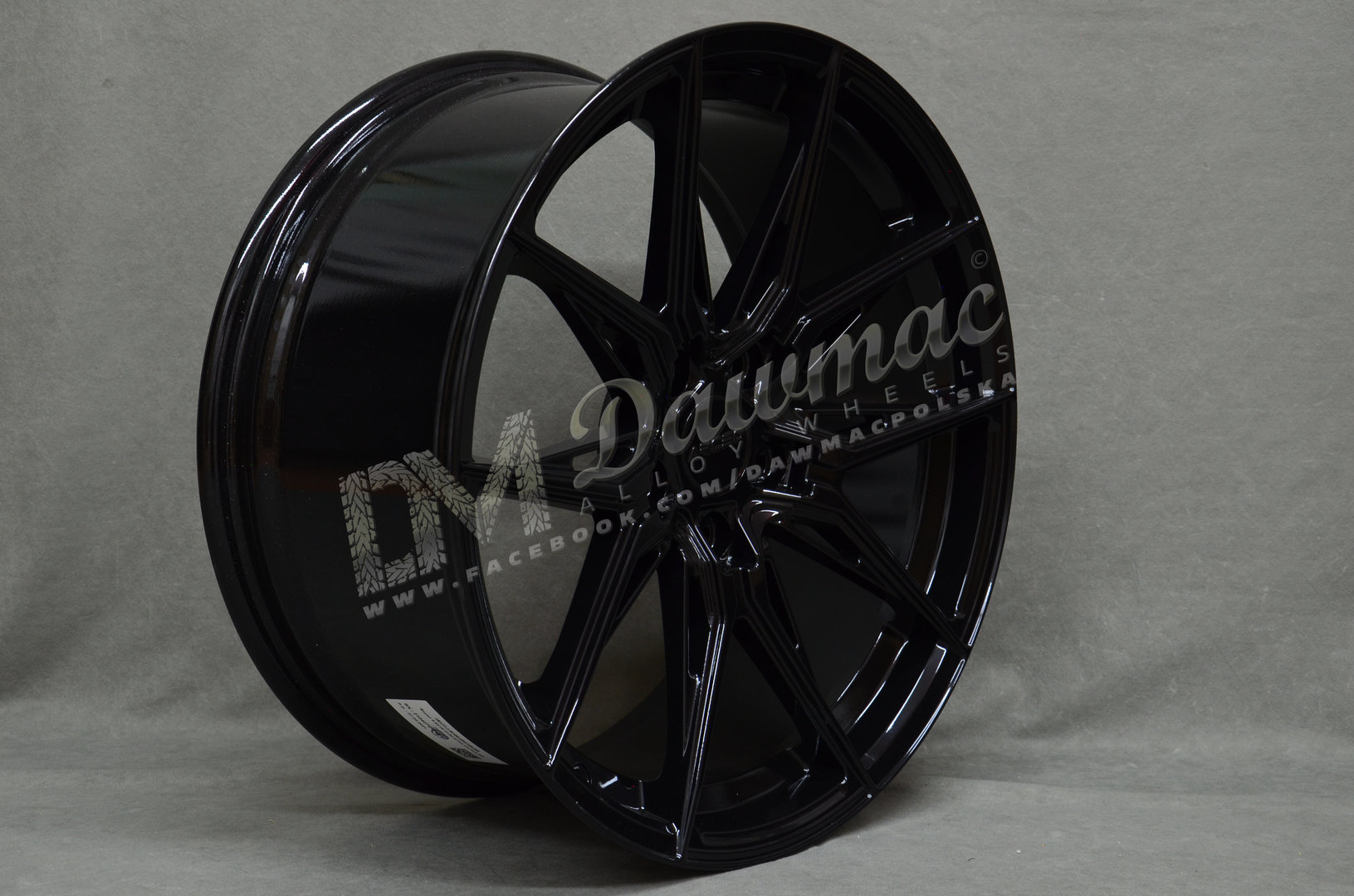 Arceo Marceille 19" 9,5J ET40 5x108 Glossy Black - obrazek 3