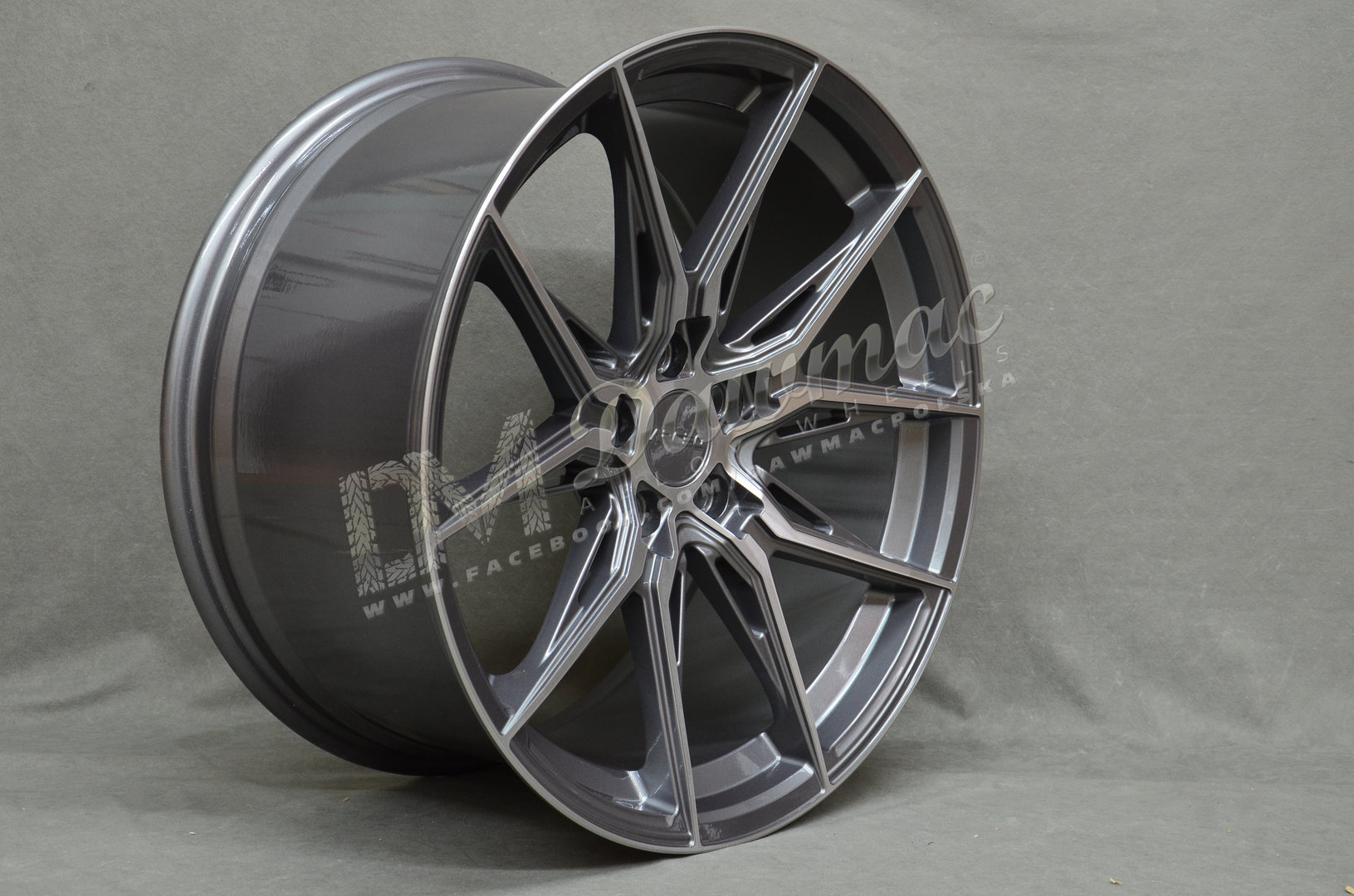 Arceo Marceille 19" 9,5J ET40 5x112 Titan Diamond - obrazek 3