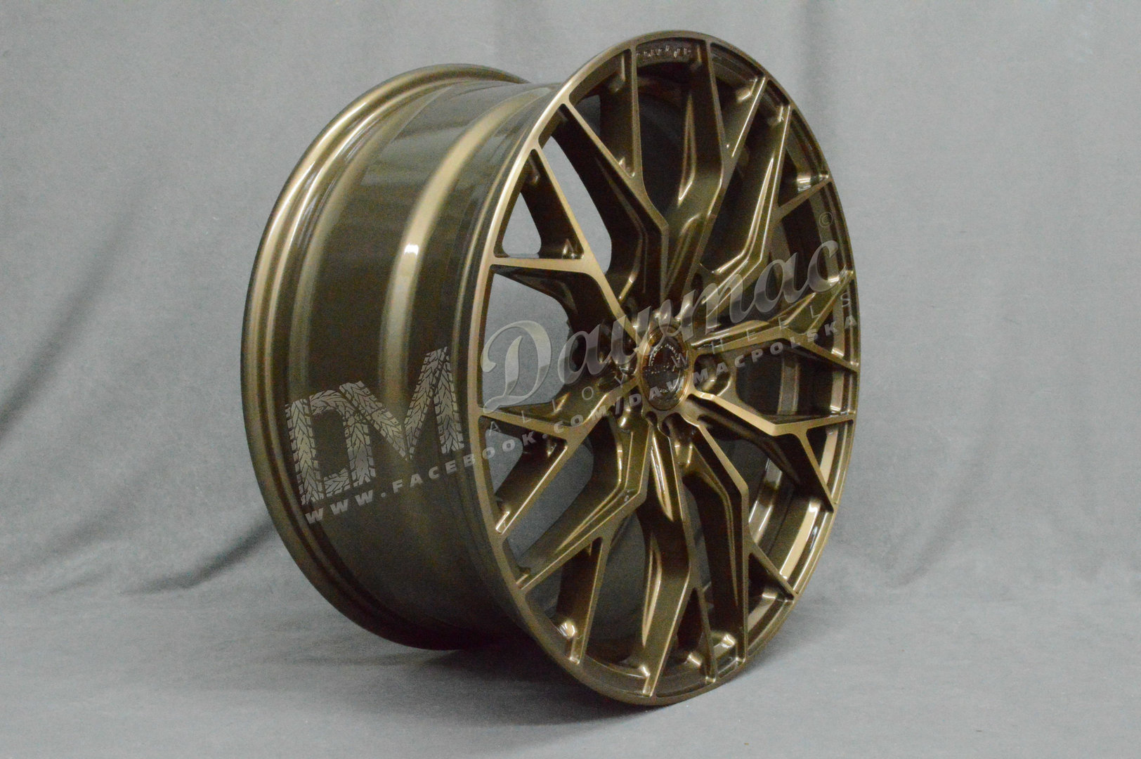 Concaver CVR1 20" 9J ET20-ET51 BLANK Brushed Bronze - obrazek 4