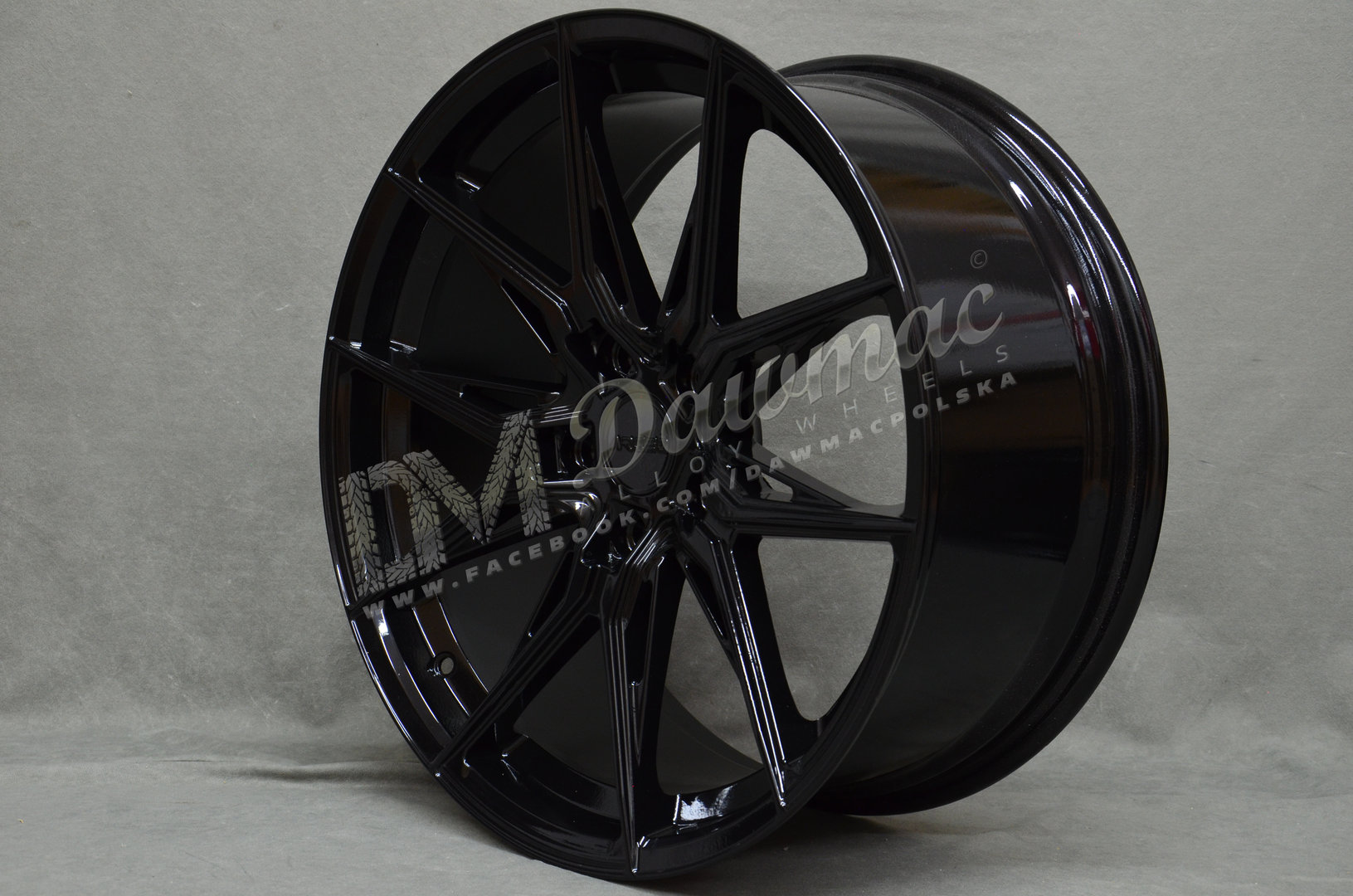 Arceo Marceille 19" 8,5J ET35 5x114,3 Glossy Black - obrazek 4