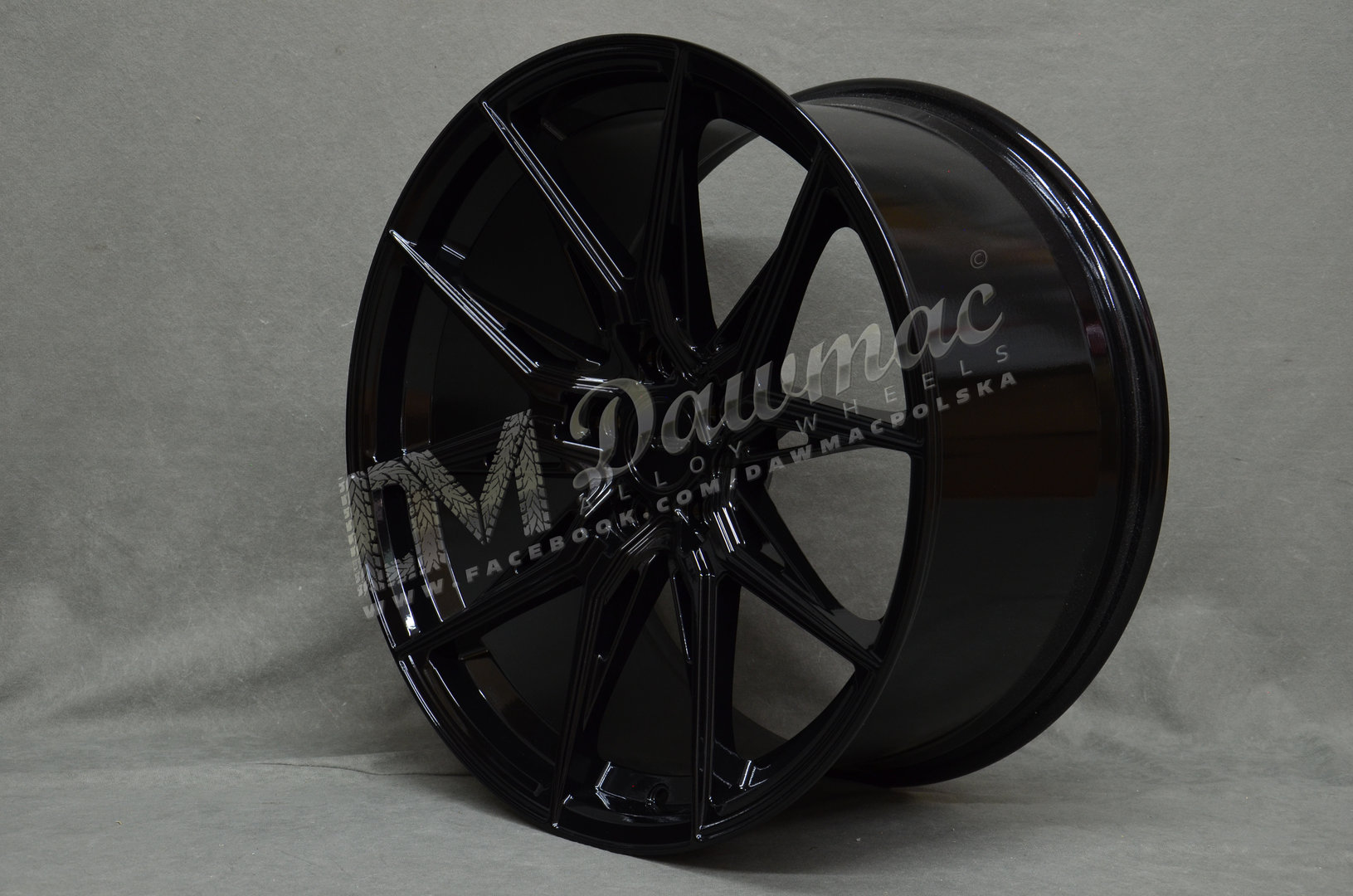 Arceo Marceille 19" 9,5J ET37 5x120 Glossy Black - obrazek 4