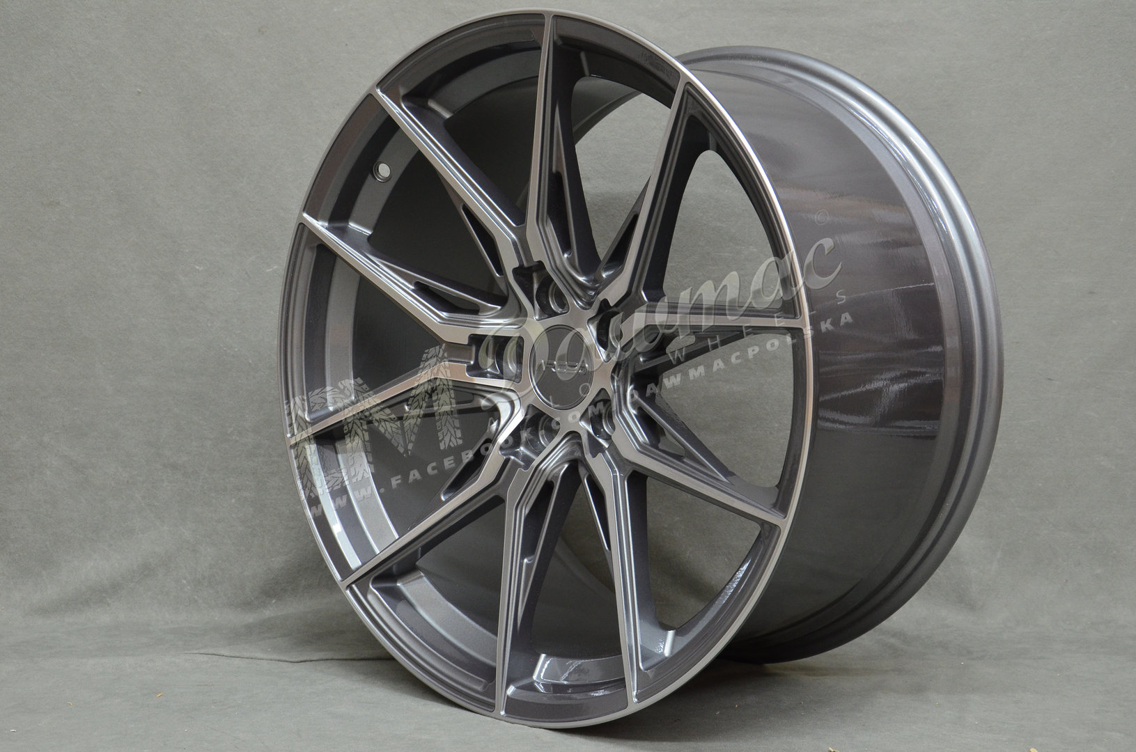Arceo Marceille 19" 9,5J ET40 5x112 Titan Diamond - obrazek 4