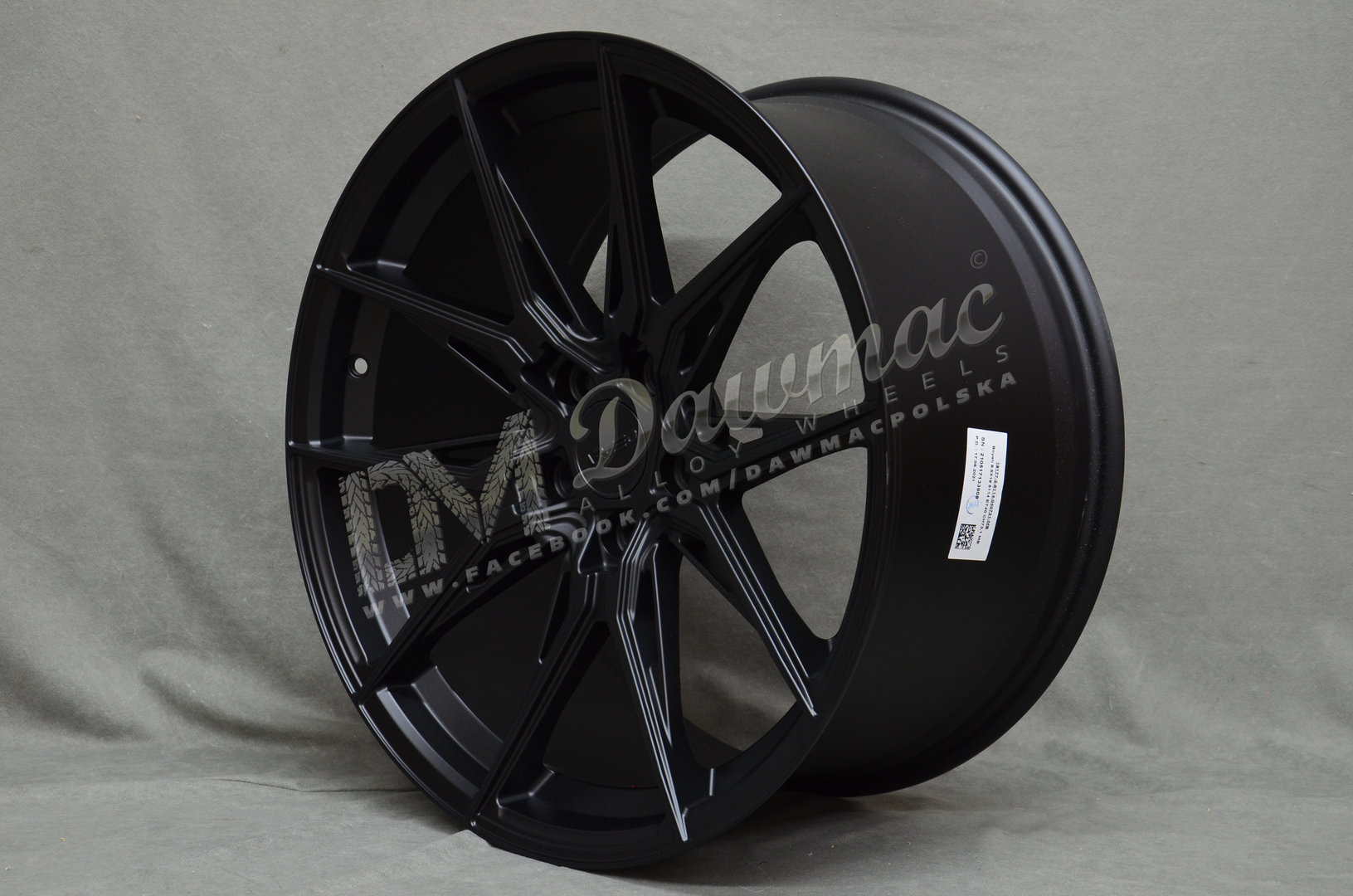 Arceo Marceille 19" 9,5J ET40 5x114,3 Matt Black - obrazek 4