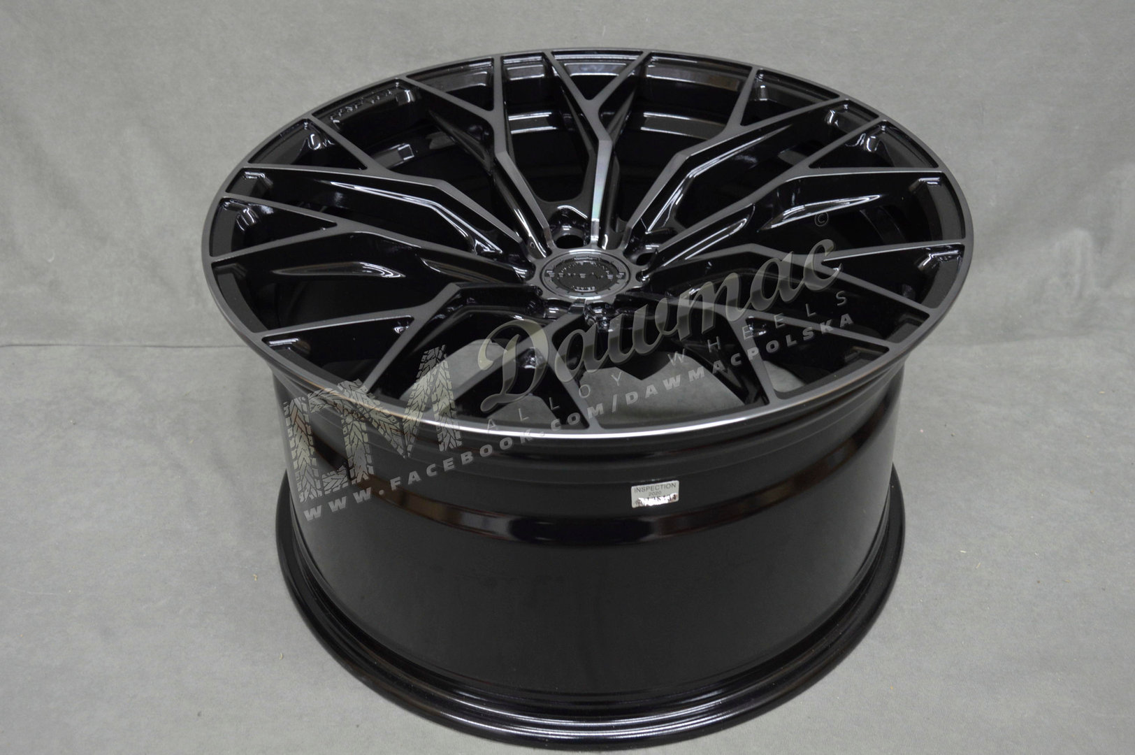 Concaver CVR1 22" 11J ET11-ET52 BLANK Double Tinted Black - obrazek 5