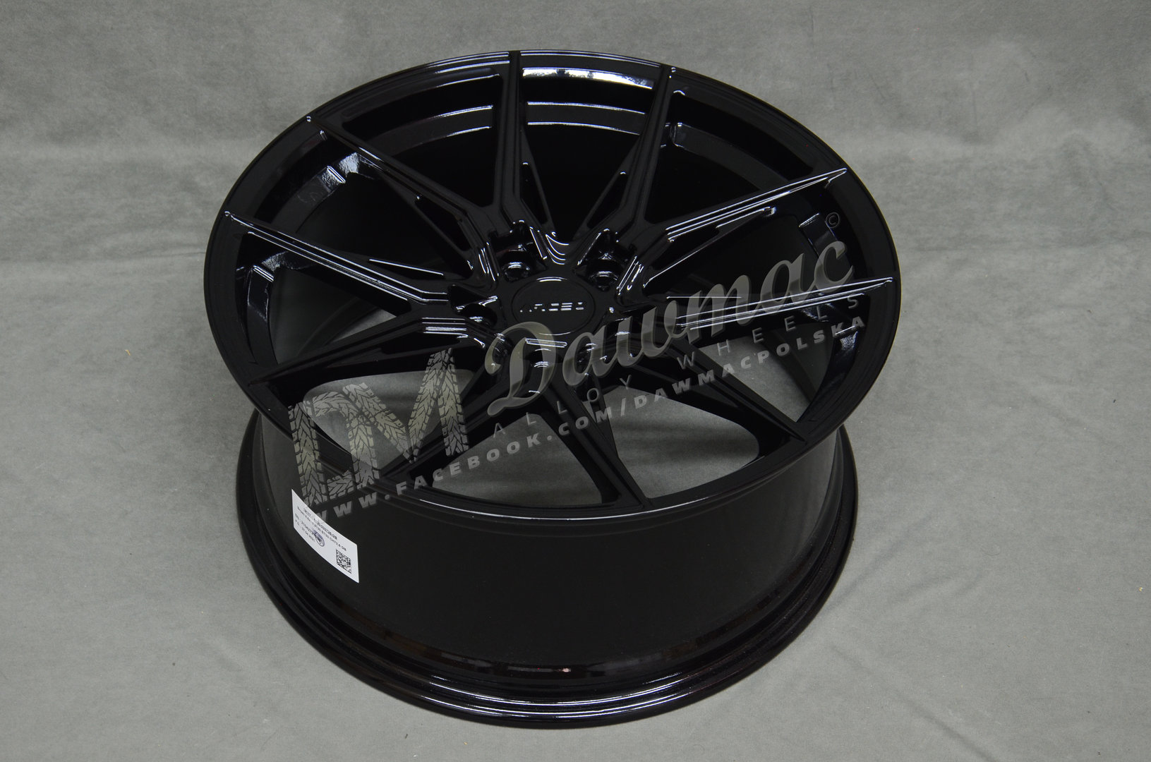 Arceo Marceille 19" 8,5J ET35 5x108 Glossy Black - obrazek 5