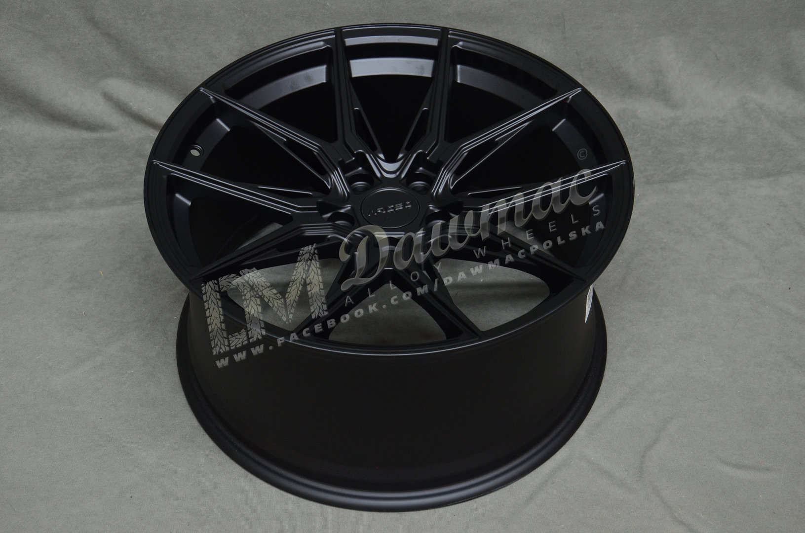 Arceo Marceille 19" 9,5J ET40 5x114,3 Matt Black - obrazek 5