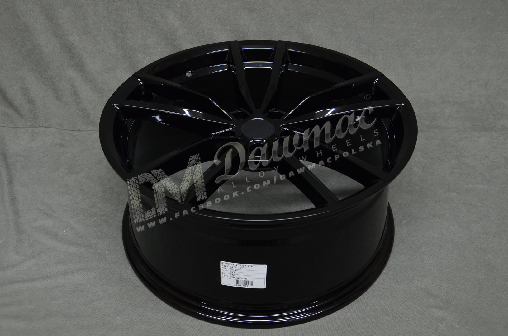 Arceo Pretoria 19" 8,5J ET42 5x112 Piano Black - obrazek 5