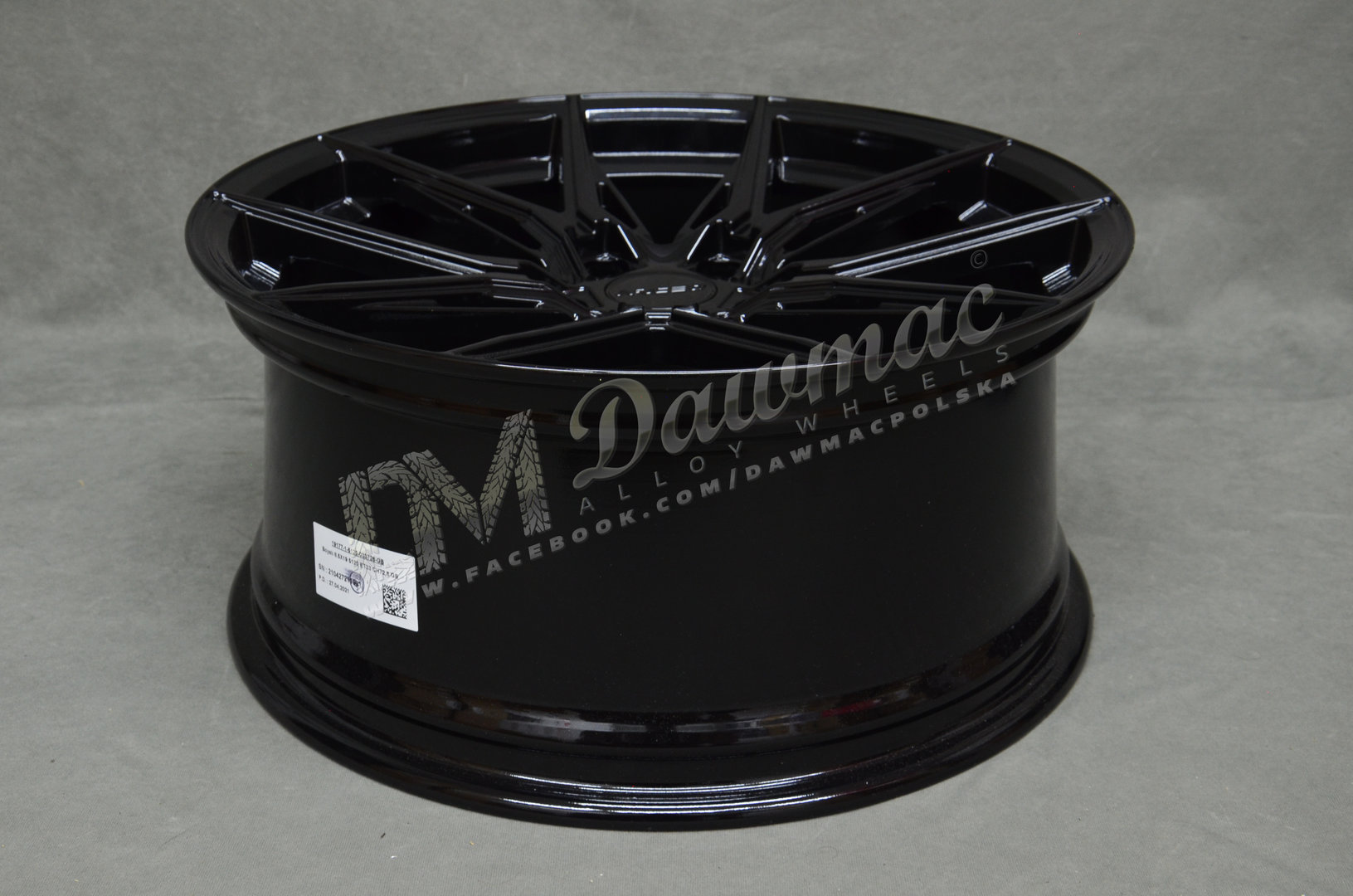 Arceo Marceille 19" 9,5J ET40 5x108 Glossy Black - obrazek 6
