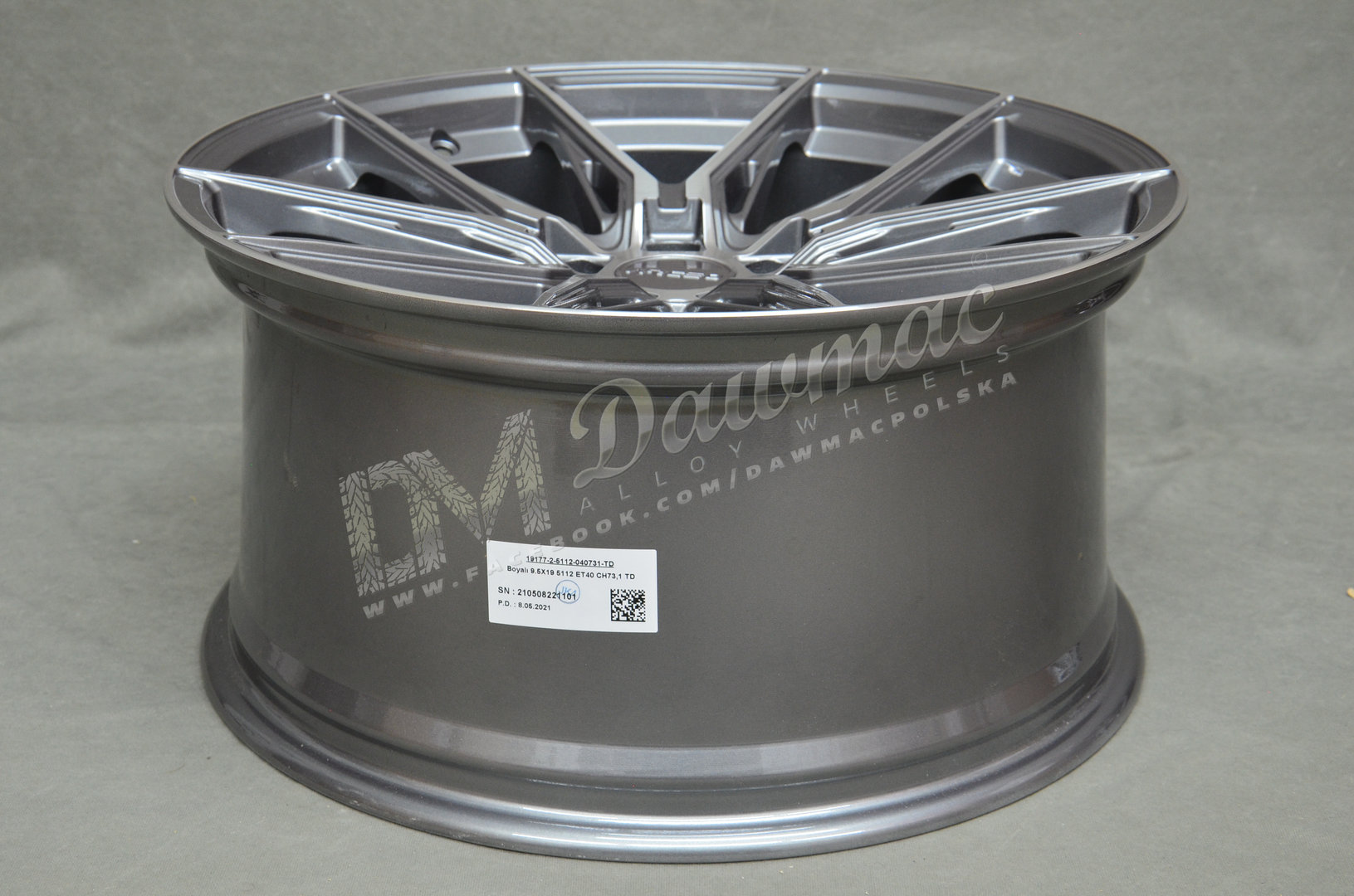 Arceo Marceille 19" 9,5J ET40 5x112 Titan Diamond - obrazek 6