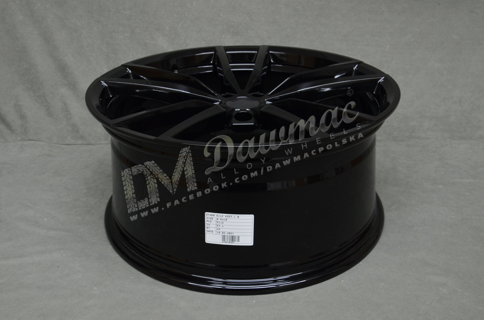 Arceo Pretoria 19" 8,5J ET42 5x112 Piano Black - obrazek 6