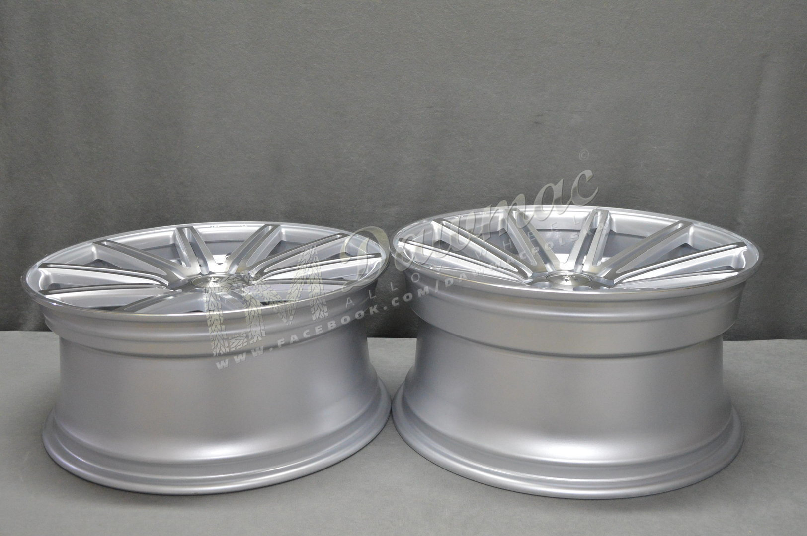 AXE EX15 18" 8J ET40 5x108-5x120 Silver & Polished - obrazek 7