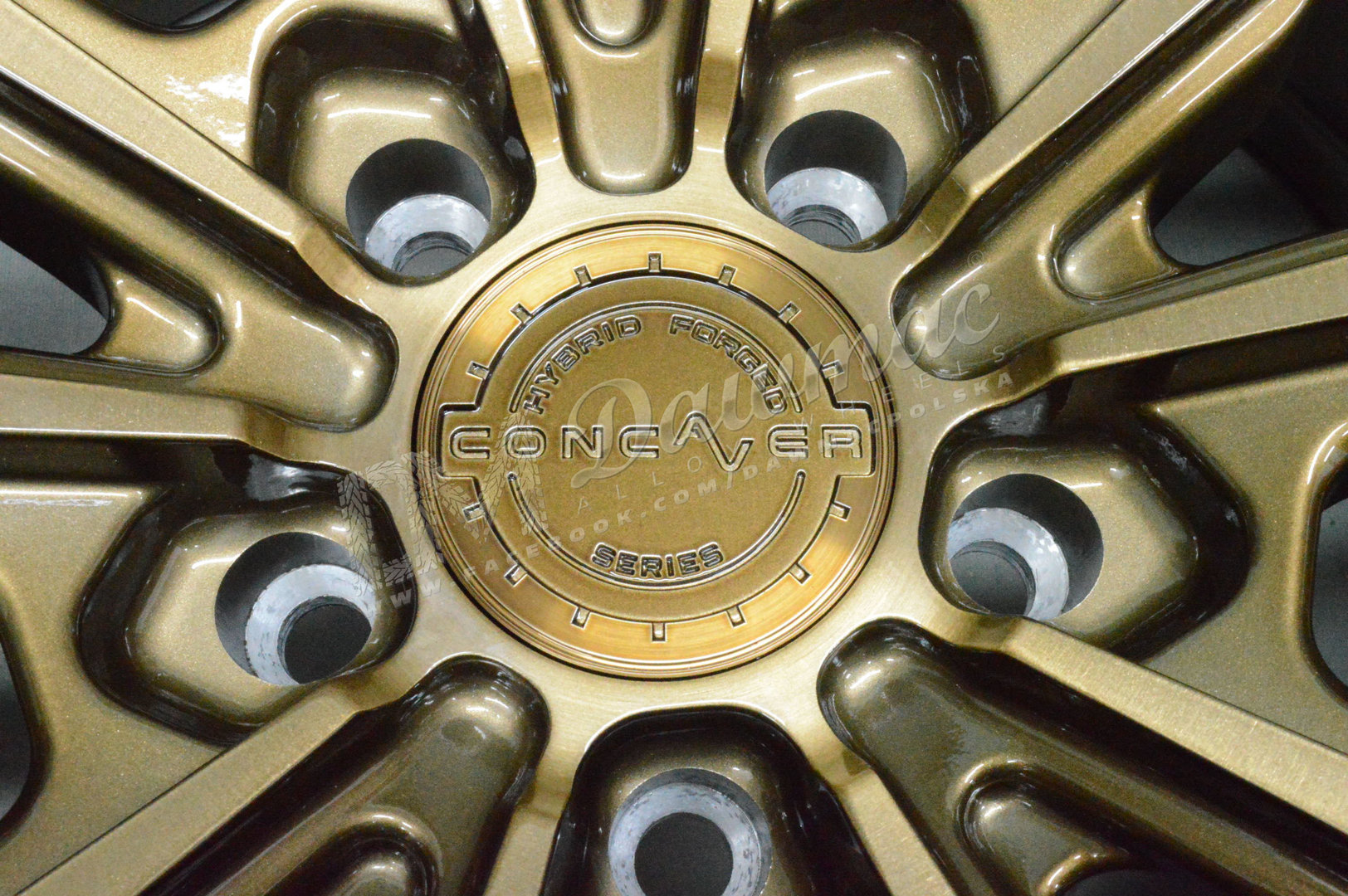 Concaver CVR1 19" 9,5J ET20-ET45 + 10,5J ET15-ET57 BLANK Brushed Bronze - obrazek 7