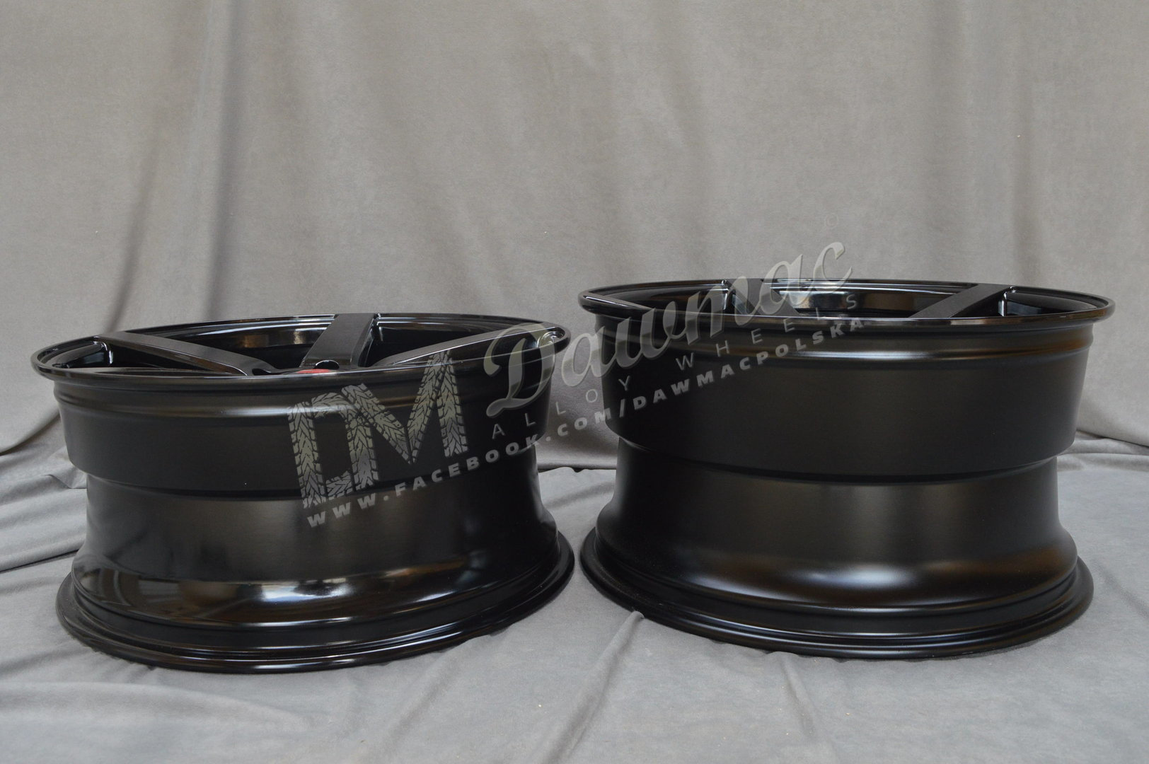 AXE EX18 20" 10,5J ET42 5x108-5x130 Gloss Black - obrazek 8