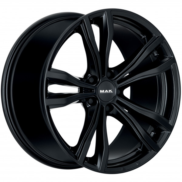 MAK X-MODE 21" 10.5J ET43 + 9.5J ET37 5x112 CZARNY - obrazek 2