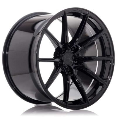 Concaver CVR4 21" 10.5J ET0-ET10 BLANK Extreme Concave Double Platinum Black
