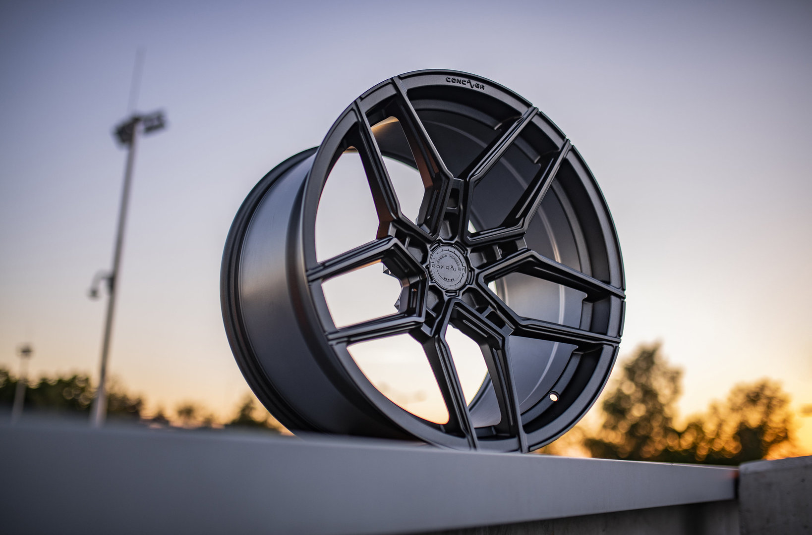 Concaver CVR5 19" 9J ET20-ET51 BLANK Carbon Graphite - obrazek 3