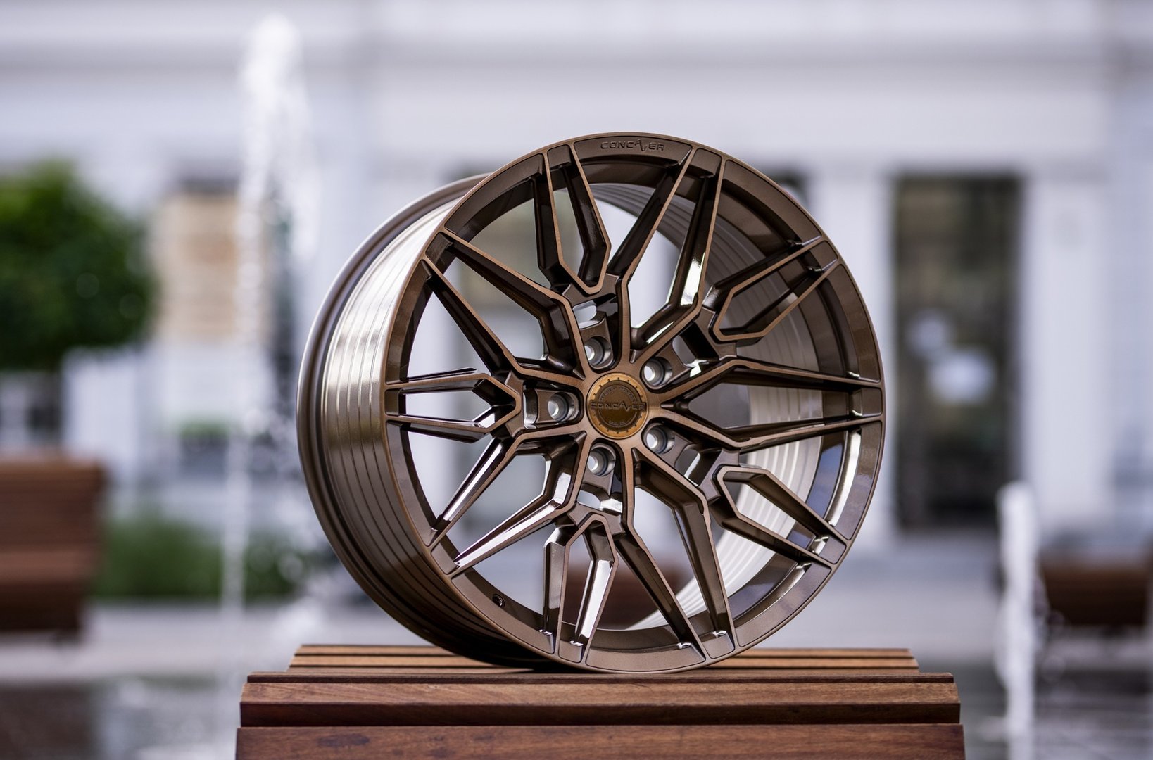 Concaver CVR6 22" 10J ET20-ET64 + 11J ET11-ET54 BLANK Brushed Bronze - obrazek 6