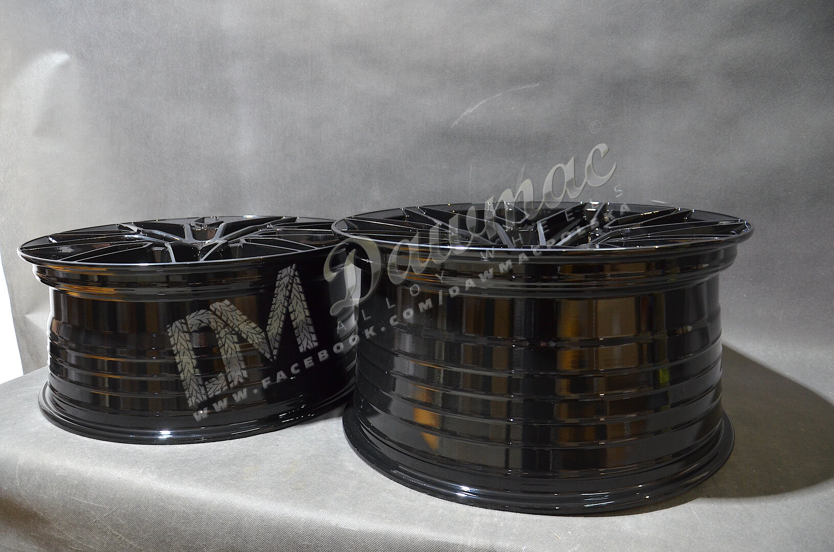 Concaver CVR6 22" 10J ET20-ET64 + 11J ET11-ET54 BLANK Double Tinted Black - obrazek 7