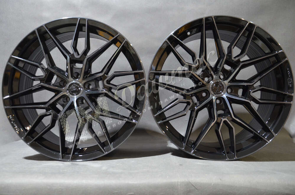 Concaver CVR6 22" 9J ET10-ET52 + 10.5J ET10-ET46 BLANK Double Tinted Black